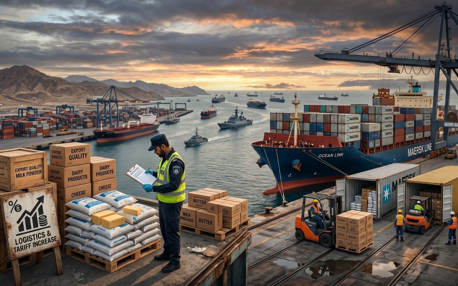 Estreito de Ormuz: 3 impactos no leite além do petróleo - Cia do Leite - Transformamos qualidade do leite e produtividade das fazendas