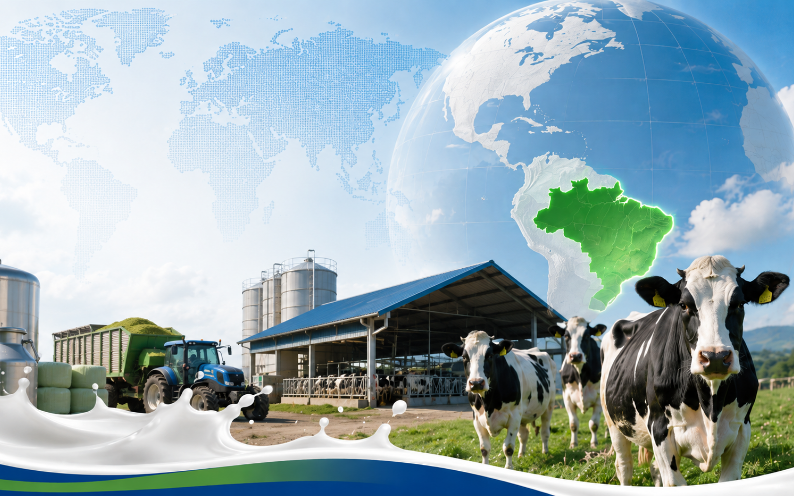 Produção mundial de leite cresce 4,3%: e o Brasil? - Cia do Leite - Transformamos qualidade do leite e produtividade das fazendas