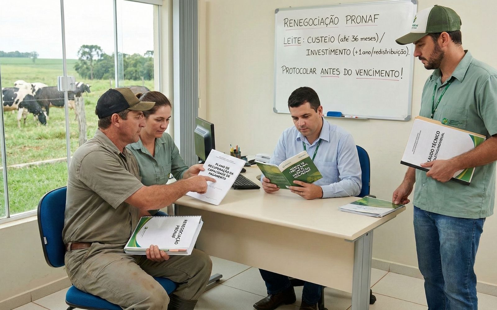 Renegociação de créditos do Pronaf no leite: prazos, regras e passo a passo para pedir ao banco - Cia do Leite - Transformamos qualidade do leite e produtividade das fazendas