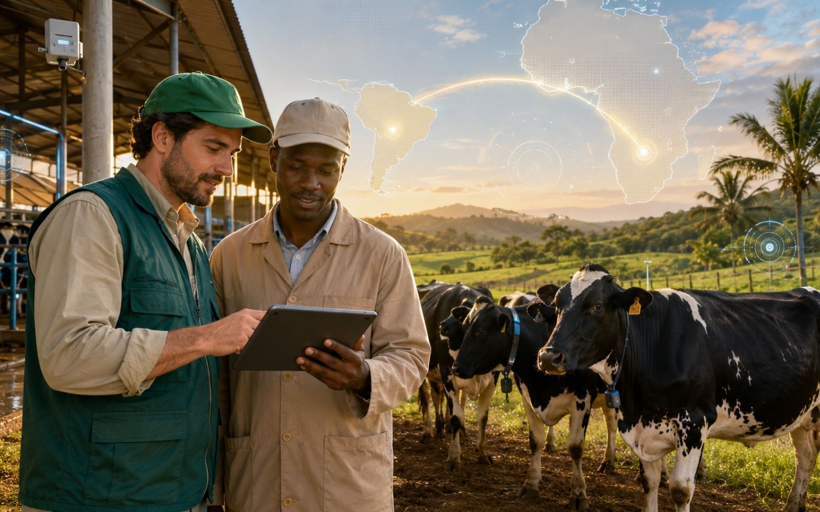 Tecnologia pecuária brasileira avança na África. - Cia do Leite - Transformamos qualidade do leite e produtividade das fazendas